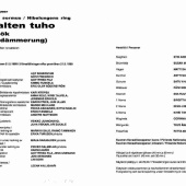 Cast sheet